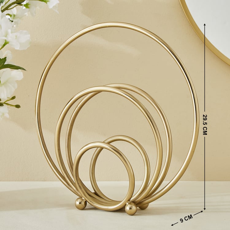 Moksha Metal Loop Table Accent