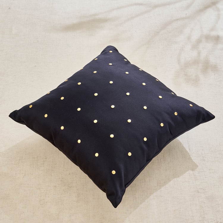 Brim Delta Embellished Filled Cushion - 45x45cm