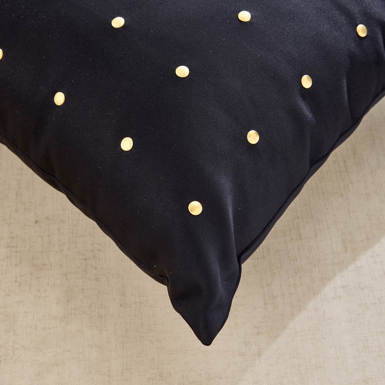 Brim Delta Embellished Filled Cushion - 45x45cm