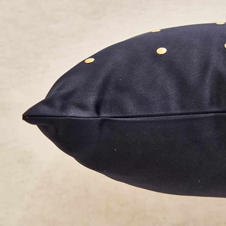 Brim Delta Embellished Filled Cushion - 45x45cm