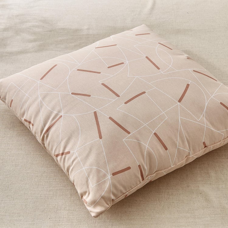 Ebony Grace Tuscany Set of 2 Printed Filled Cushions - 65x65cm
