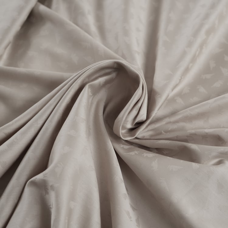 MASPAR Leaf Cotton 300TC Jacquard 3Pcs Super King Bedsheet Set