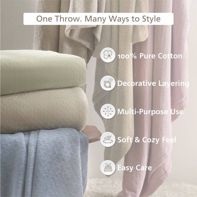 MASPAR Blaize Cotton Single Throw