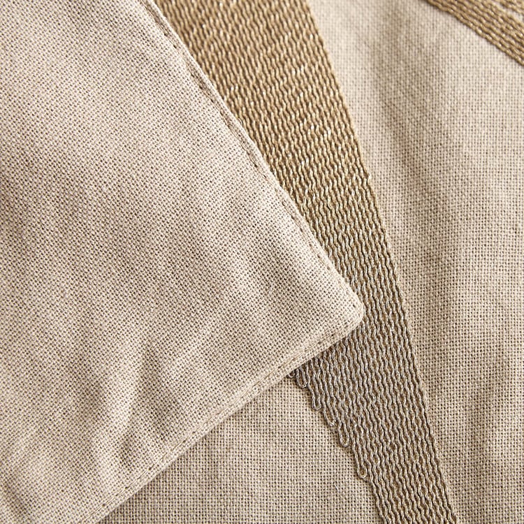 Glimmer Caden Cotton Zari Embroidered Placemat
