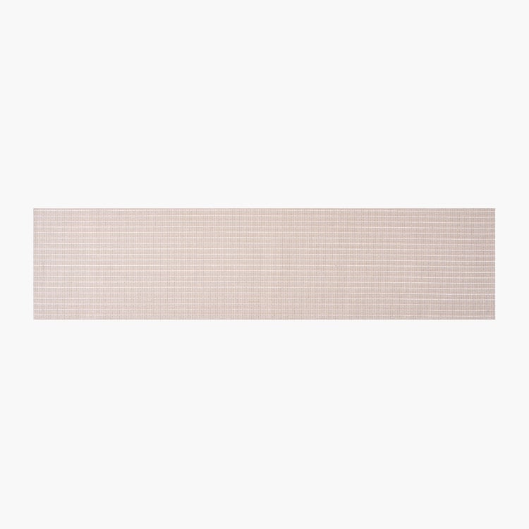 Glimmer Eden PVC Ribbed Table Runner