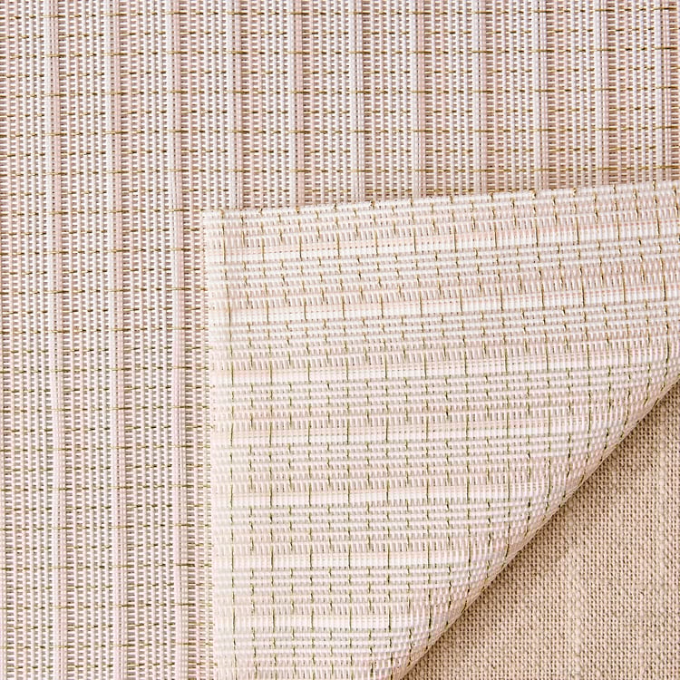 Glimmer Eden PVC Ribbed Table Runner