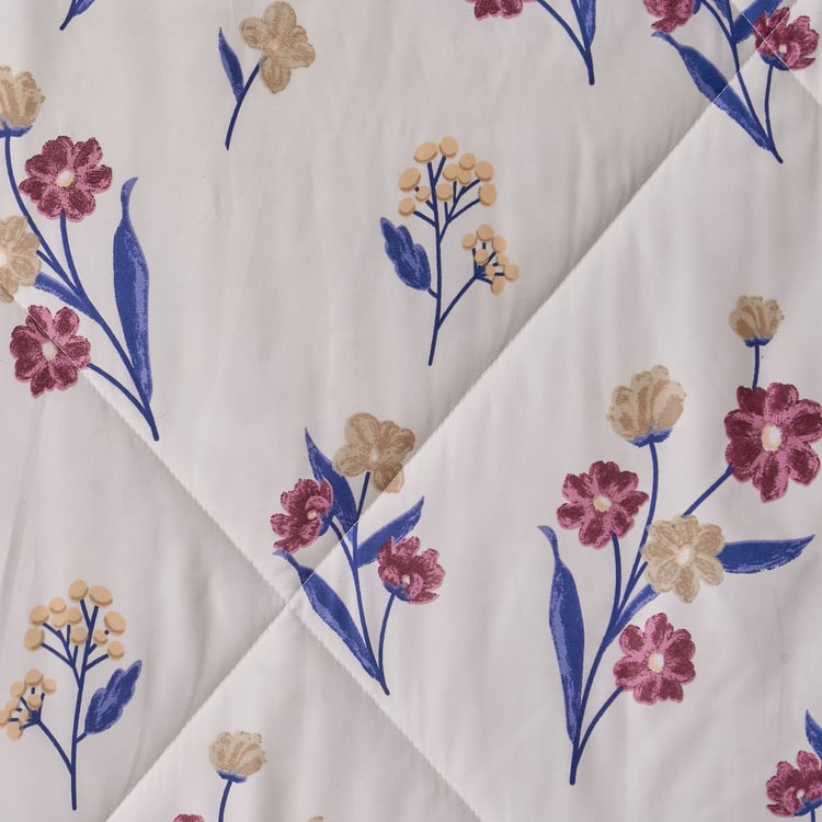 Athena Bryony 6Pcs Floral Print Double Bed-In-A-Bag Set