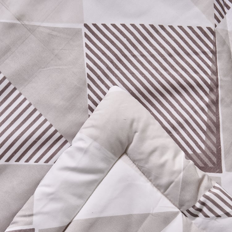 Athena Echocore 6Pcs Geometric Print Double Bed-In-A-Bag Set