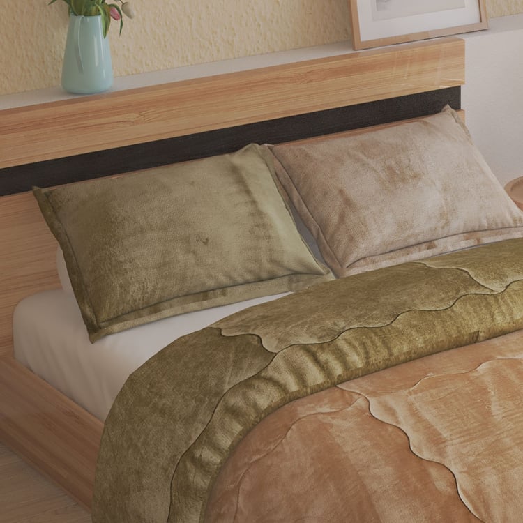 Sundew Rowan 3Pcs Reversible Double Quilt Set