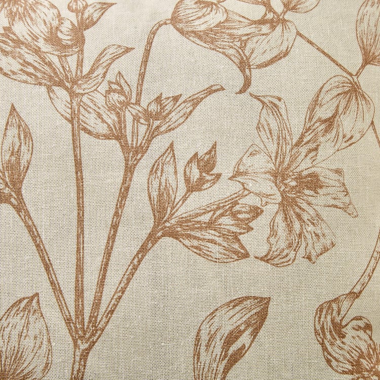 Pacific Halo Jardin Set of 2 Floral Print Cushion Covers - 40x40cm