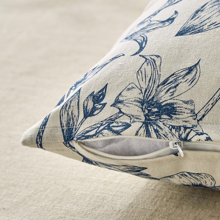 Pacific Halo Jardin Set of 2 Floral Print Cushion Covers - 40x40cm