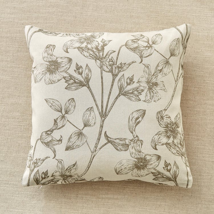 Pacific Halo Set of 2 Floral Print Cushion Covers - 40x40cm