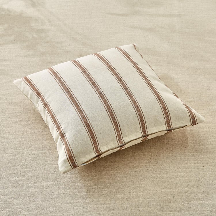 Pacific Halo Wander Set of 2 Striped Cushion Covers - 40x40cm