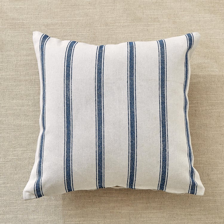 Pacific Halo Wander Set of 2 Striped Cushion Covers - 40x40cm