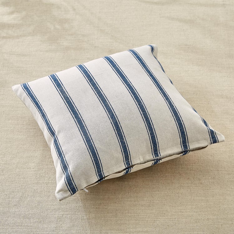 Pacific Halo Wander Set of 2 Striped Cushion Covers - 40x40cm
