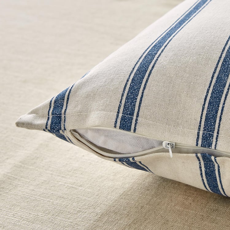 Pacific Halo Wander Set of 2 Striped Cushion Covers - 40x40cm