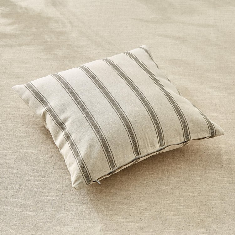 Pacific Halo Wander Set of 2 Striped Cushion Covers - 40x40cm