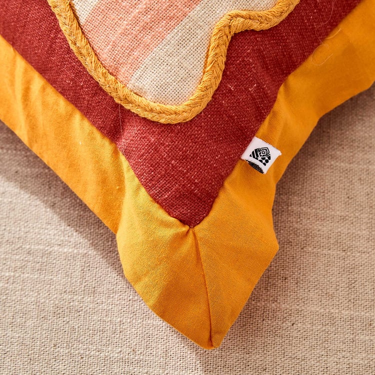 Glance Adventure Embellished Filled Cushion - 40x40cm