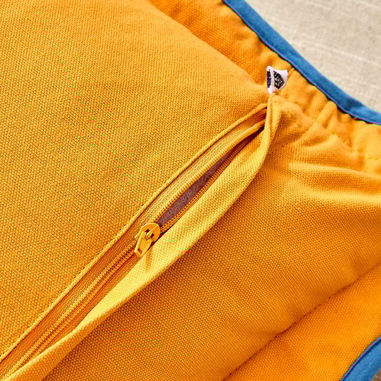 Glance Blooming Embellished Filled Cushion - 40x40cm