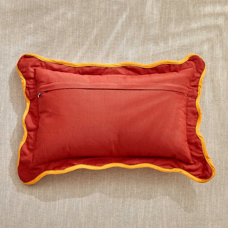 Glance Dream Big Embellished Filled Cushion - 50x30cm