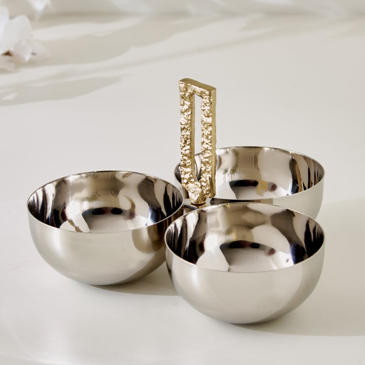 Bijou Windmill Steel Decorative Bowl