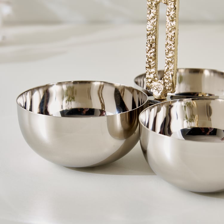 Bijou Windmill Steel Decorative Bowl