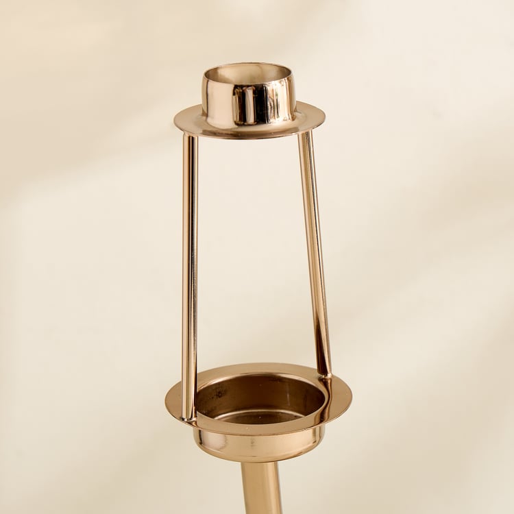 Monalisa Glass and Metal Multi T-Light Holder