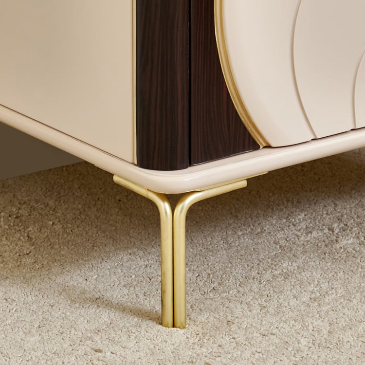 Monalisa Bedside Table with Drawers - Brown