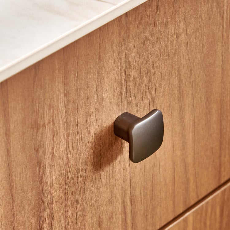 Ivy Bedside Table with Drawers - Brown