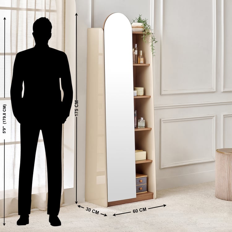 Ivy Dresser Mirror - Walnut