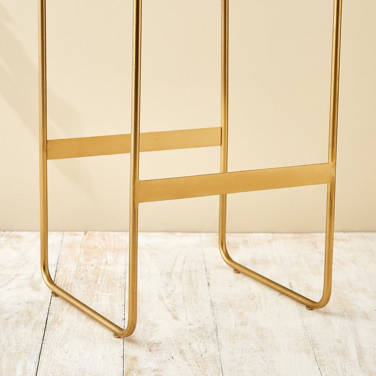 Gardenia Ferra Set of 2 Metal Floor Planters with Stand