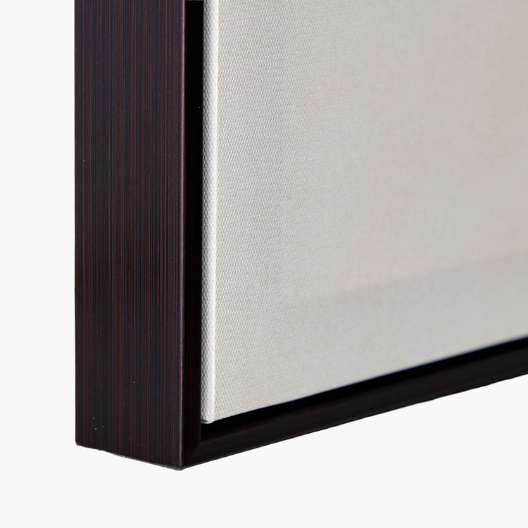 Artistry Cocoa Canvas Flower Picture Frame - 60x60cm