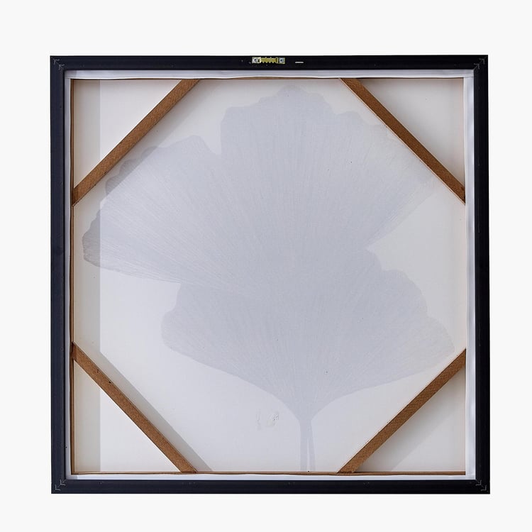 Artistry Cocoa Canvas Flower Picture Frame - 60x60cm