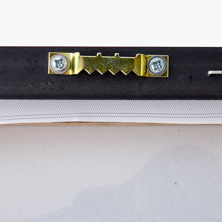 Artistry Cocoa Canvas Flower Picture Frame - 60x60cm