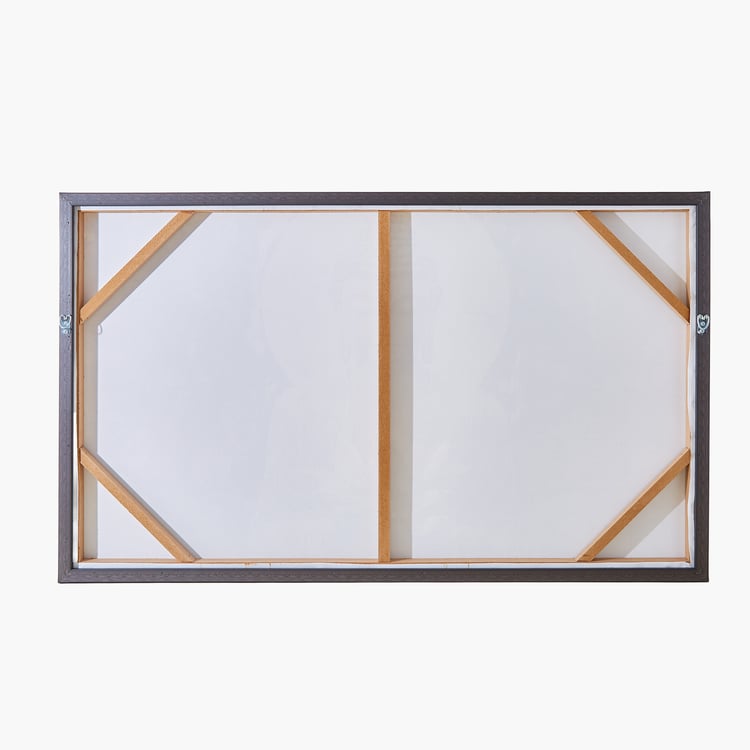 Artistry Cocoa Canvas Buddha Picture Frame - 100x60cm