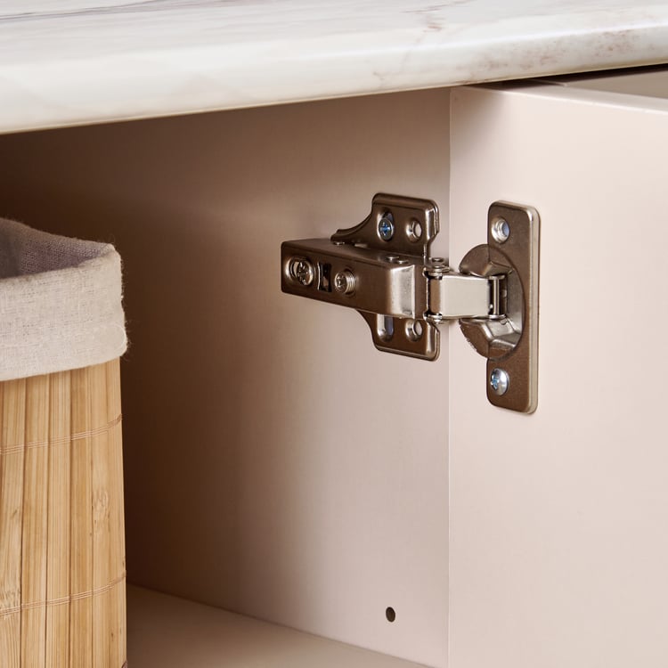 Monalisa Faux Marble Top TV Unit - Brown