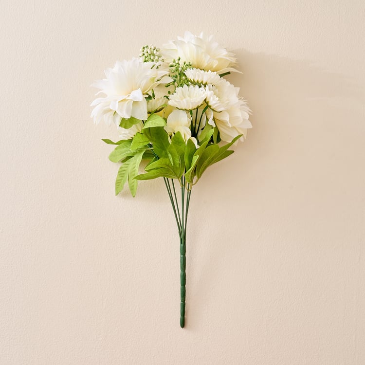 Botanical Bouquet Artificial Dahlia and Daisy Flower Stick - 43cm