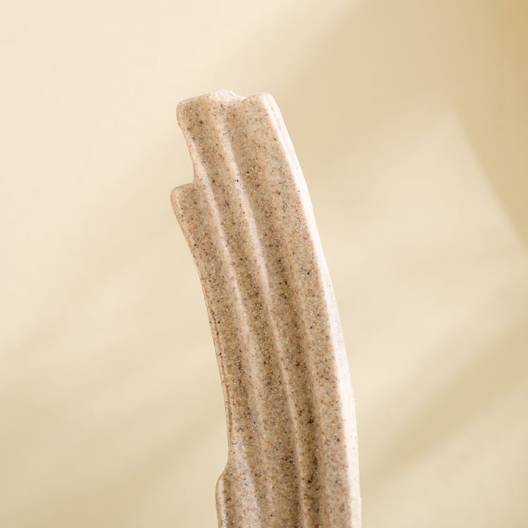 Splendid Barbara Polyresin Wave Table Accent