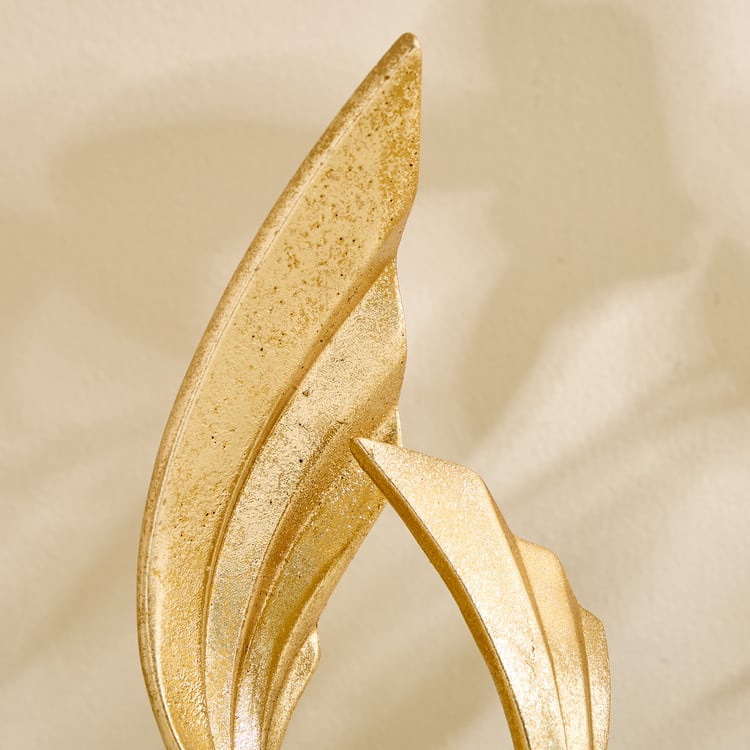 Barbara Polyresin Wave Table Accent