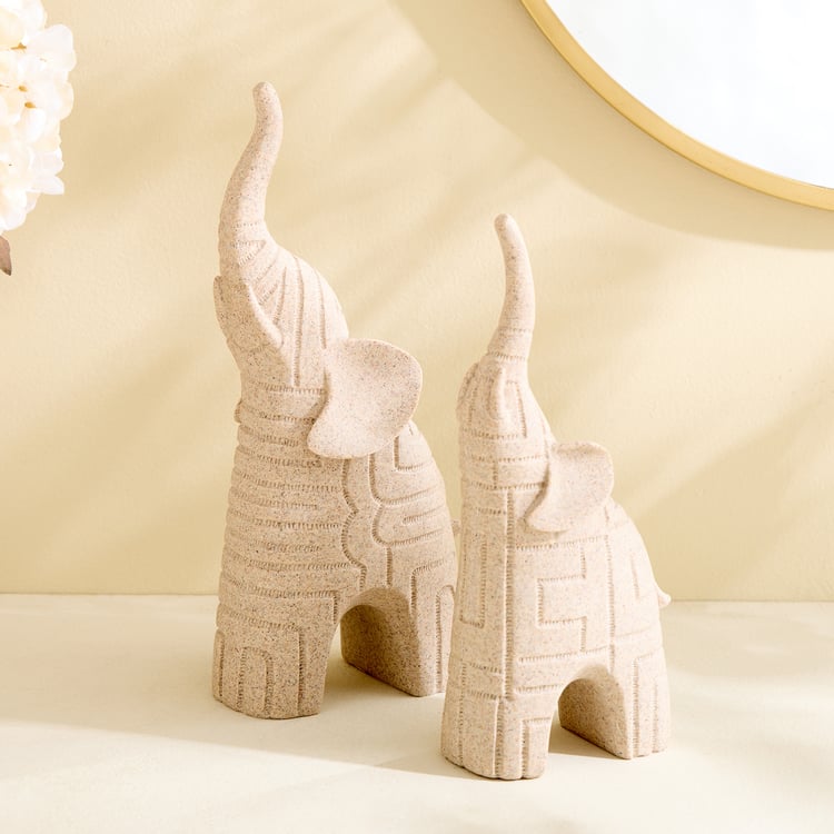 Barbara Polyresin Elephant Figurine - Large