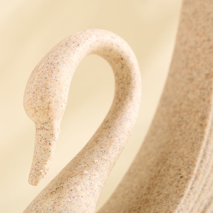 Barbara Polyresin Swan Figurine - Small