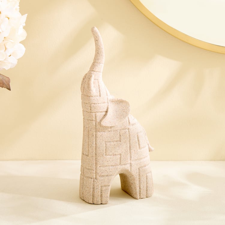 Splendid Barbara Polyresin Elephant Figurine - Small