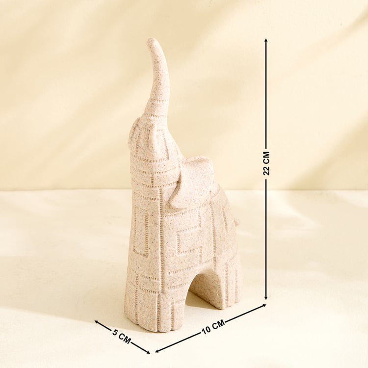 Splendid Barbara Polyresin Elephant Figurine - Small