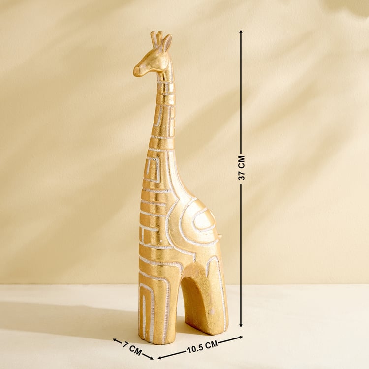 Splendid Barbara Polyresin Giraffe Figurine - Large
