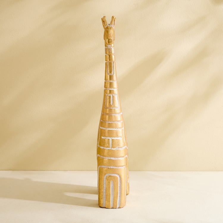 Splendid Barbara Polyresin Giraffe Figurine - Large