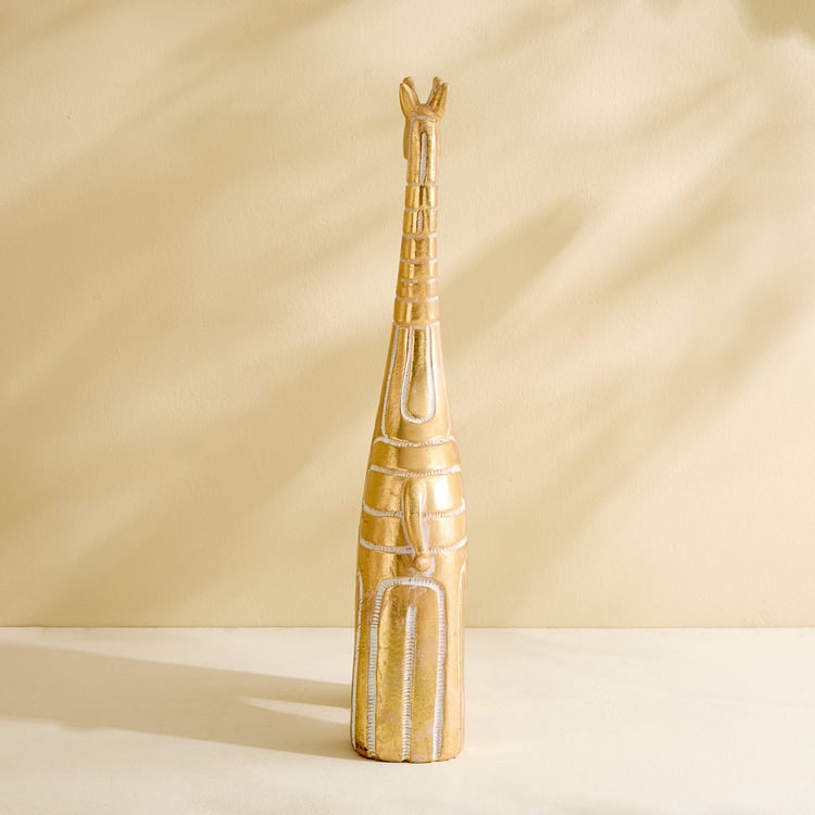 Splendid Barbara Polyresin Giraffe Figurine - Large