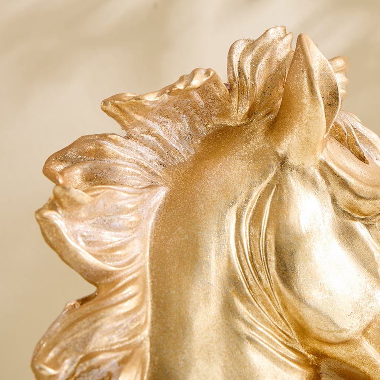 Splendid Barbara Polyresin Horse Figurine