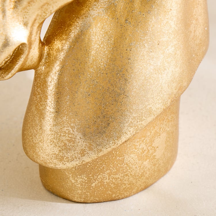 Splendid Barbara Polyresin Horse Figurine