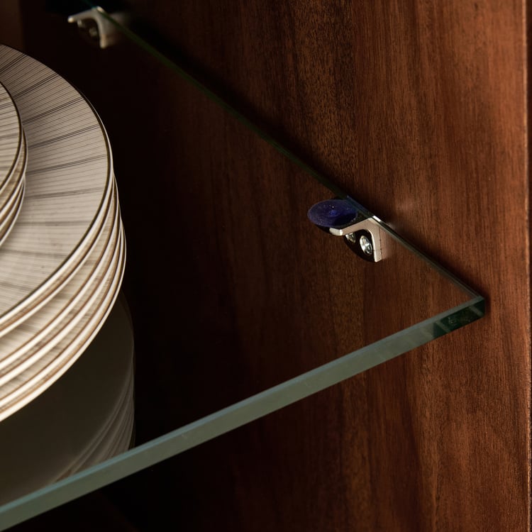 Nuqta Marble Top Sideboard - Walnut