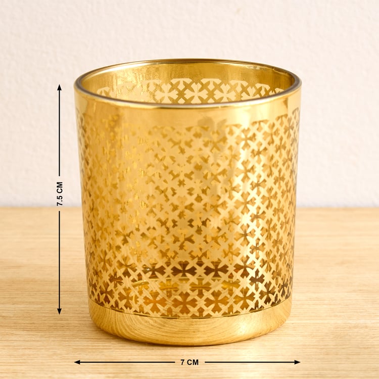 Salsa Anogha Set of 2 Glass T-Light Holder